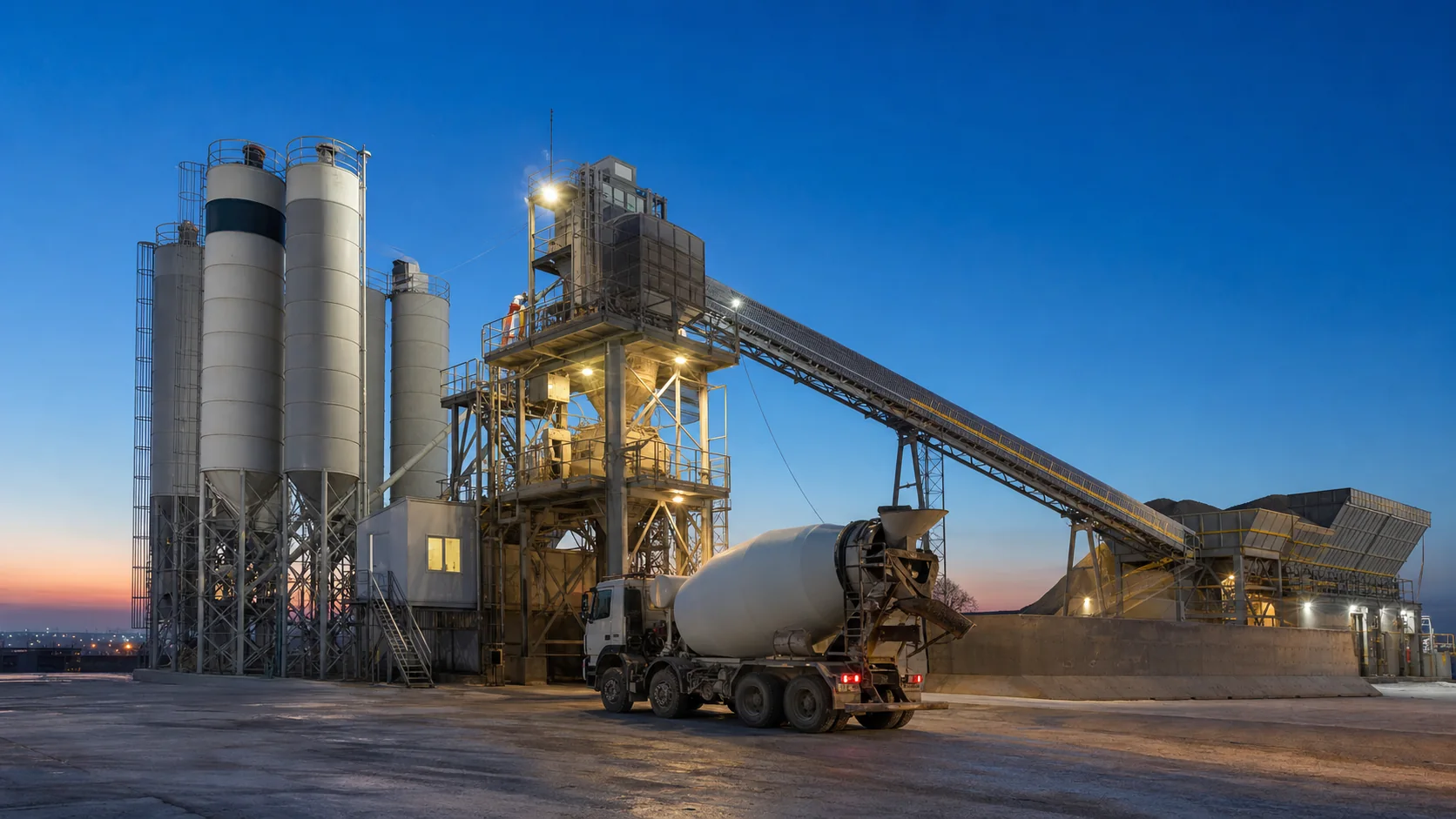Representative concrete and infrastructure imagery